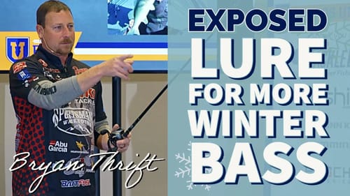 Bryan Thrift's BEST SECRET Winter Bass Fishing Tips [Best February Bait & Lure]