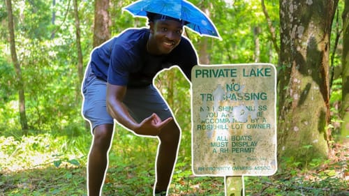 FISHING CRAZY LURES AT PRIVATE PONDS