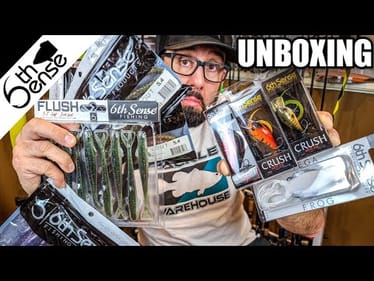 6th Sense Unboxing | Vega Frogs, Cranks & Soft Plastics