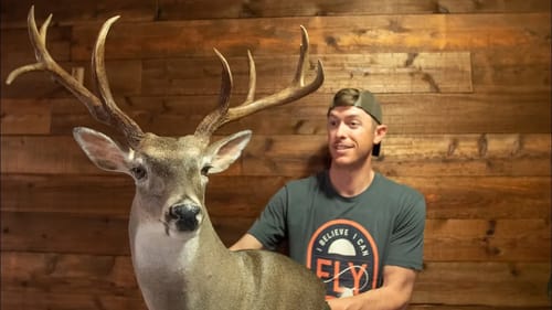 My First Trophy Whitetail Mount is HERE!!!!