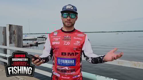 Brandon Palaniuk picks his Fantasy team at the St. Lawrence River