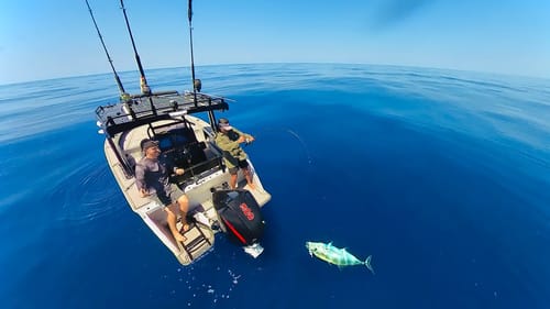 Jigging DEEP for BIG Surprises - SOLO ISLAND CAMPING - Part 3