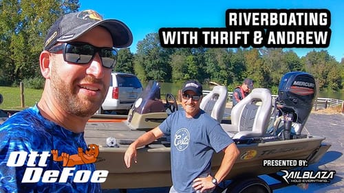 Bryan Thrift and Andy Montgomery Go Jet Boating!
