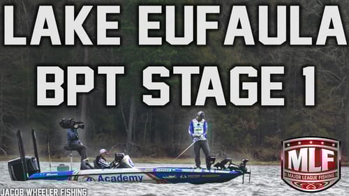 Major League Fishing BPT Stage 1 - Lake Eufaula 2020