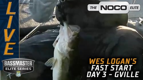 Wes Logan starts fast on Day 3 at Lake Guntersville