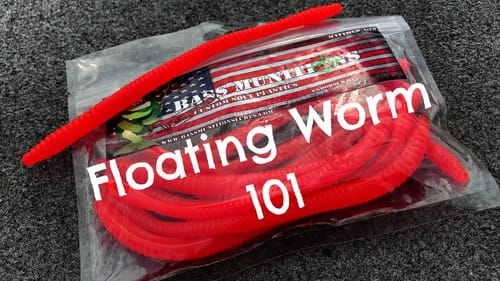 Catch Post Spawn Bass on a Floating Worm