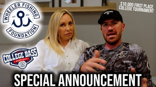 Special Announcement! ($10,000 1st Place College Fishing Tournament)