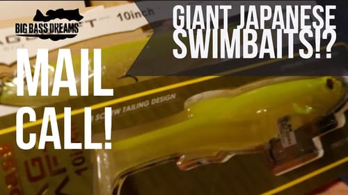 Mail Call Megabass Box Arrives in Wisconsin Part 1