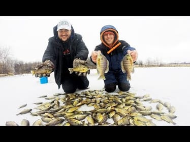 Last Ice Fishing Outing in 2018! Did We Fall Through??