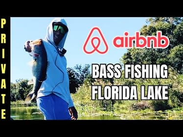FLORIDA AIR BNB BASS FISHING | WORTH IT OR NOT? #fishing #bassfishing  #airbnb