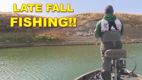 Late Fall Bass Fishing Techniques | Bass Fishing