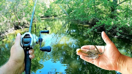 Searching MILES up a Creek PAYS OFF w/ Big Fish!!
