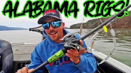 Use ALABAMA RIGS In The Winter To Catch MORE BASS!