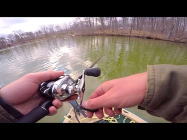 Fishing SLOW For Winter Bass