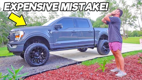 I BROKE My NEW TRUCK The FIRST TIME Going Offroad! (Expensive Mistake)