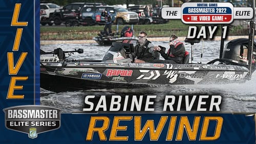 2021 Bassmaster LIVE at Sabine River - DAY 1 (THURSDAY)