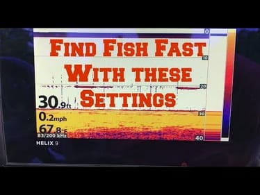 Humminbird Helix Best Setup and Settings.