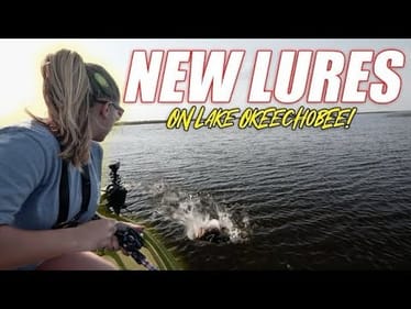 NEW LURES on Lake Okeechobee!