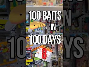 100 Baits In 100 Days - Day 8: UFO Bluegill Swimbait #fishing