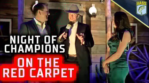 Bassmaster Classic Red Carpet at the Night of Champions