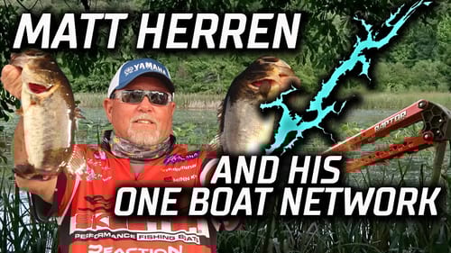 How Matt Herren uses his Minn Kota Raptors to break down legendary Lake Guntersville