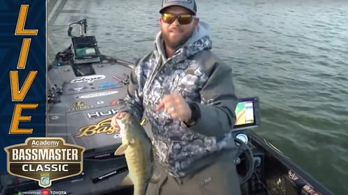 CLASSIC: Benton starts with a good smallmouth on Day 2