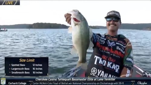 Chris Zaldain's strong start to Championship Sunday at Tenkiller