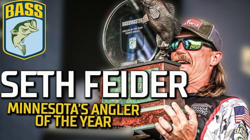 Seth Feider joins the ranks with this respected award! (ANGLER OF THE YEAR)