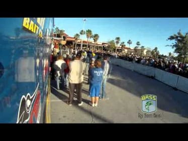 Time lapse of Bassmaster Southern Open weigh-in