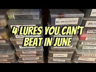 4 Lures That Outproduce All Others During The Month Of June…