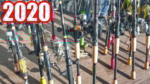 2020 Winter FISHING Rod Walk Through