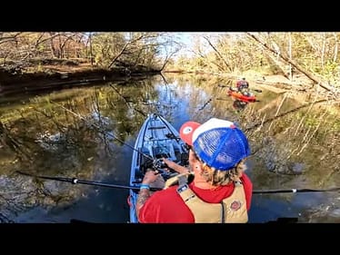 These Huge Fish Live in this Tiny River??