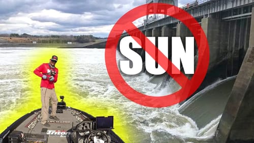 DO Fish HATE the Sun?!?!  BASS  do (Proven) + Big SPILLWAY Fishing Pickwick