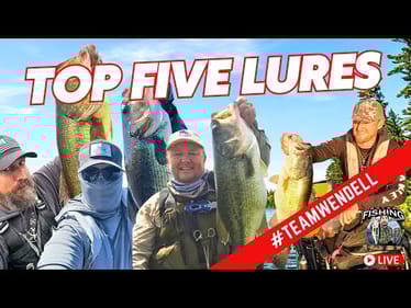 The BEST 5 Bass Fishing Lures