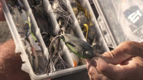 Keep Topwater Frog Lure Legs from Sticking!