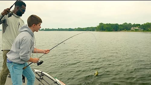 they trusted me to take them fishing...