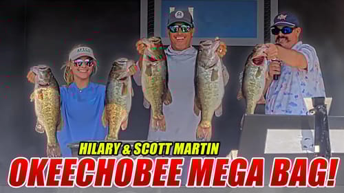 We Filmed IT! MEGA BAG on Lake Okeechobee!