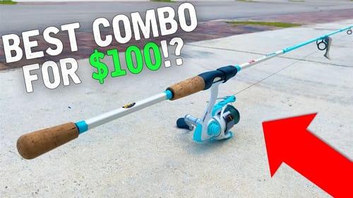 Awesome New Combo Under 100 Dollars! (Best Fishing Rod Combo)