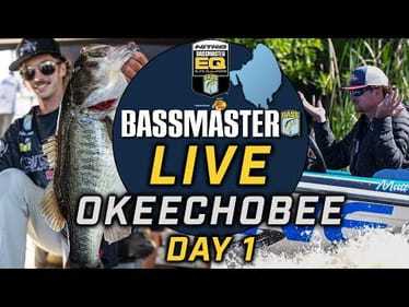 2025 Bassmaster EQ — Day 1 LIVE at Lake Okeechobee