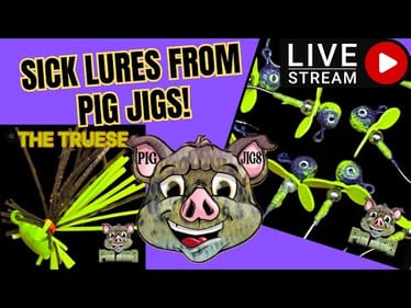 (LIVE) Lure Making Journey with Pig Jigs!