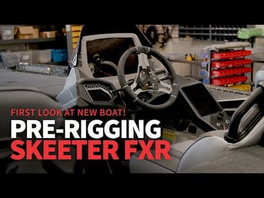 FIRST LOOK! Pre-Rigging the 2025 Skeeter FXR20