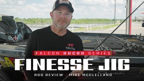 Falcon BuCoo FINESSE JIG Rod – What the PROS fish with it! ft. Mike McClelland