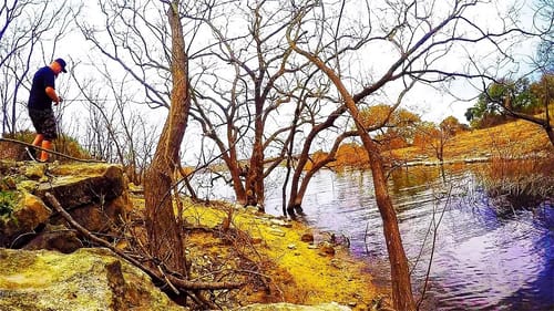 If You Fall Here, It's OVER! | Hiking Rocky Cliffs for Spring Bass