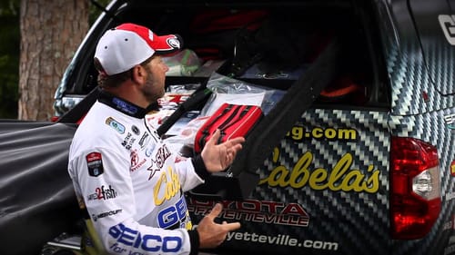 How Pro Fisherman Mike McClelland Stores Tackle in his Truck