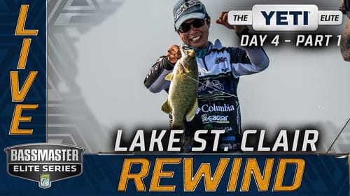 2020 Bassmaster LIVE at Lake St. Clair Day 4 Part 1 - Sunday
