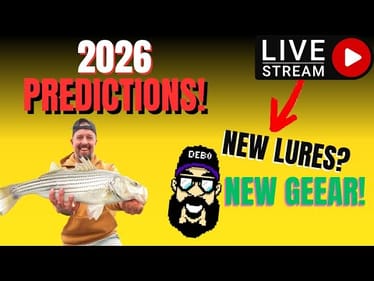 (LIVE) 2026 Fishing Predictions - LURES, GEAR, & MORE!