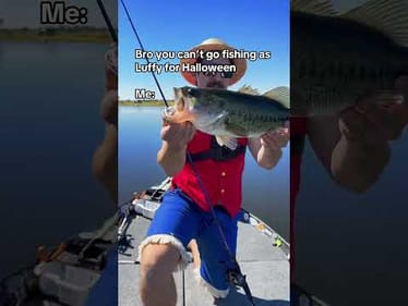 Fishing with Monkey D Luffy #fishing