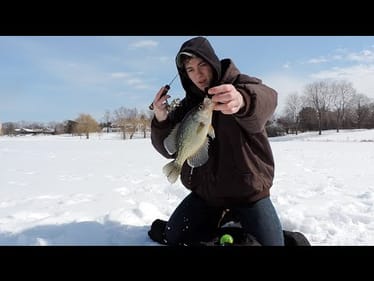 Bass, Crappie, and Gills through the ice