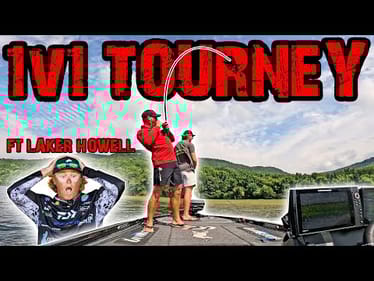 1V1 Bass Tourney Ft. Laker Howell! Fishing For MONSTER BASS At Undisclosed Location!