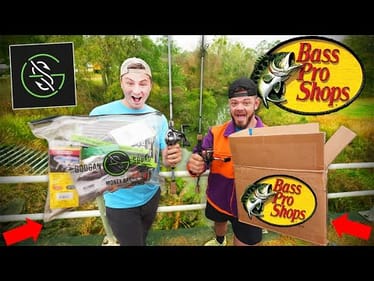 GOOGAN X BASS PRO SHOPS Mystery Fishing Box Challenge (Big Fish!)